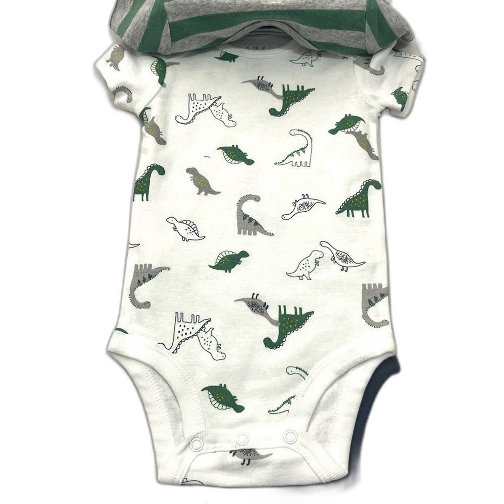 Carter’s Child of Mine Baby Bodysuit Hoodie & Pants Set and 3 pack Bodysuits - Picture 13 of 15